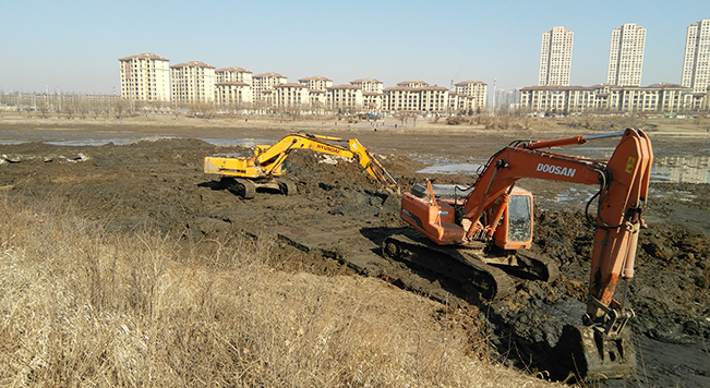 Wanshui River dredging