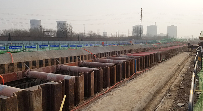 China Railway Fourth Bureau Jinan Xindong Station Comprehensive Pipe Gallery